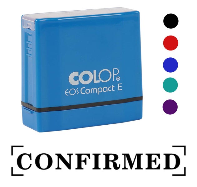 Printtoo Confirmed Self Inking Rubber Stamp Pre-Inked Office Stamp- Home Office Carousel 2