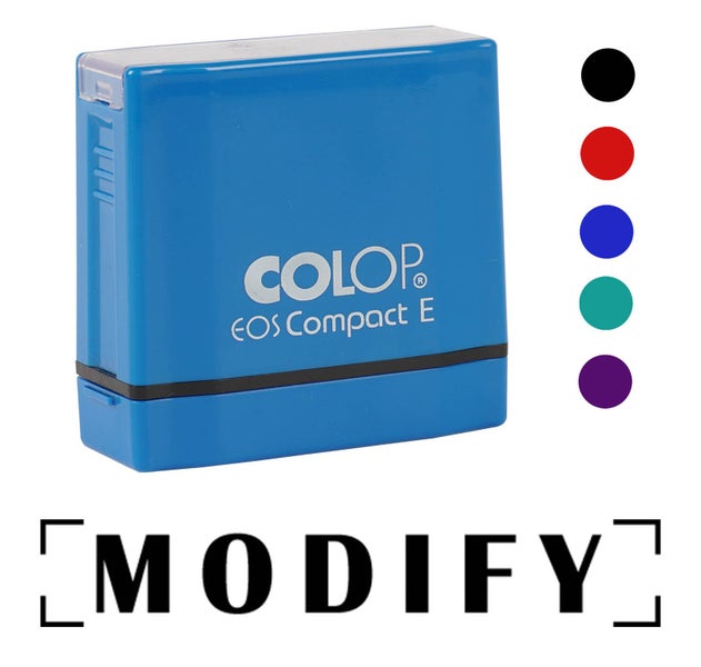 Printtoo Modify Self Inking Rubber Stamp Pre-Inked Office Stamp- Home Office Carousel 2