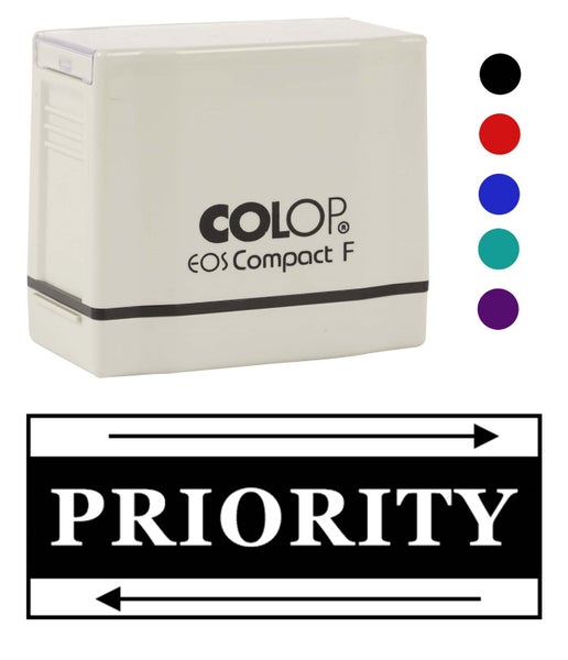 Printtoo Priority Self Inking Rubber Stamp Pre-Inked Office Stamp- Home Office Carousel 2