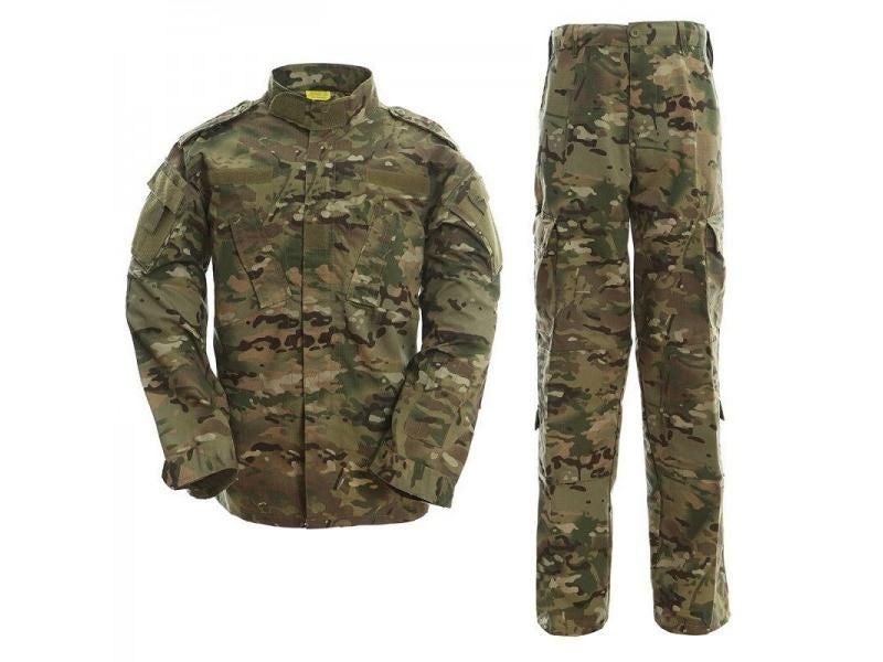 Outdoor Camouflage Uniform Tactical Suit BDU Jacket Pant Carousel 1