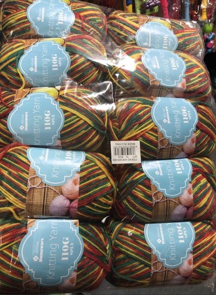 *10 balls* Knitting yarn / 8Ply/ Quality yarn/ 100% acrylic Carousel 1