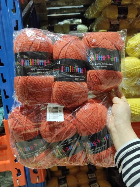 *6 balls* knitting wool/ 8Ply/Quality yarn/ 100%acrylic/33# Carousel 1