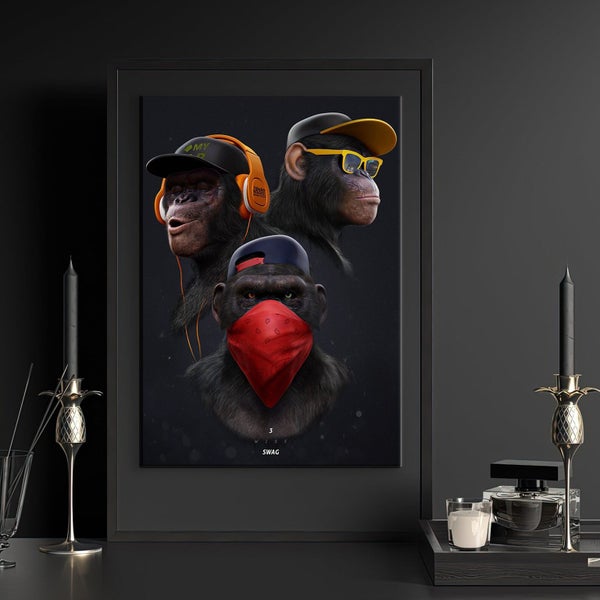 Free Shipping 1 Panel Canvas Art Carousel 2