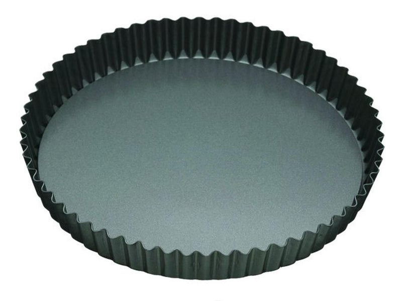 MasterPro Non-Stick Loose Base Round Flan/Quiche Tin - 23x23x3.5cm Carousel 1