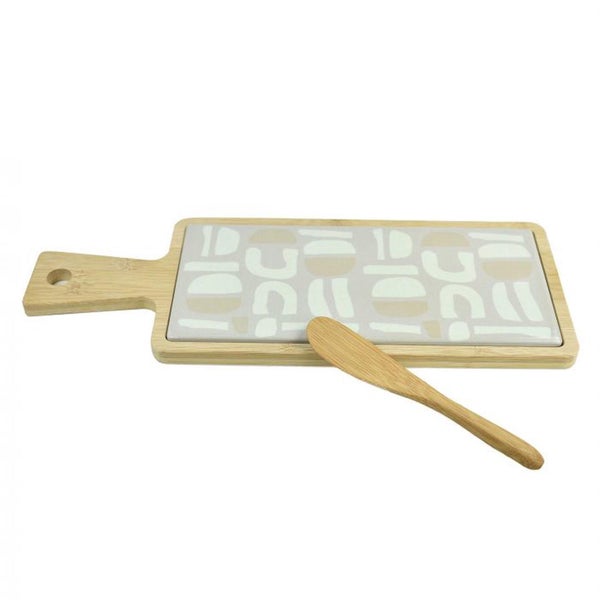 Davis & Waddell Relic Serving Paddle with Spreader (White/Natural) - 32x12x1cm Carousel 1