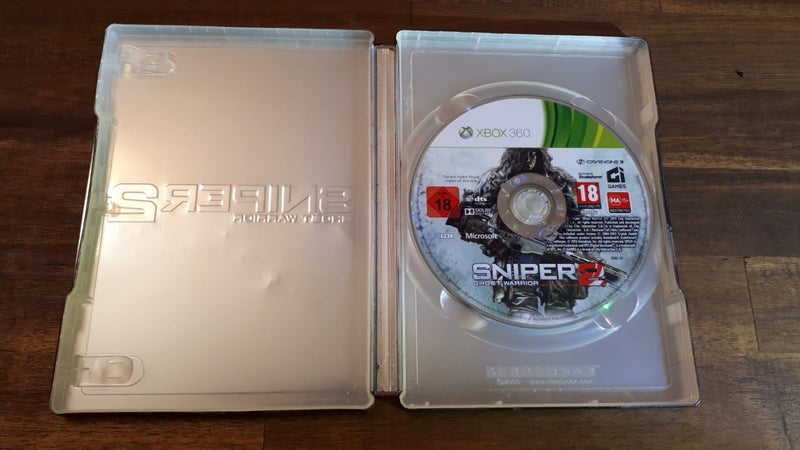 SNIPER GHOST WARRIOR 2 + STEEL CASE- XBOX 360 Carousel 2