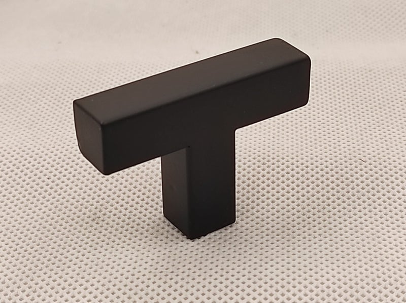 Square Black Cabinet Door and Drawer Bar Handles Carousel 2
