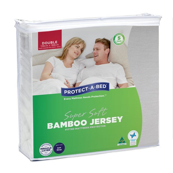 KING SINGLE MATTRESS PROTECTOR - BAMBOO RANGE Carousel 1