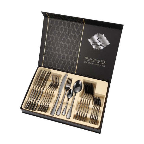 Cutlery Stainless Steel Deluxe 18/10 24PCS Set Carousel 2