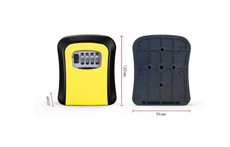 PTN Key Lock Box Combination Wall Mount Safes Storage Box Key Storage Carousel 5