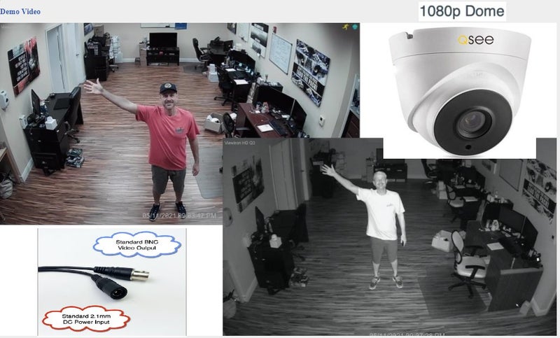 Q-See 2MP RESOLUTION, 1080p AHD Camera QH8060DS Carousel 1