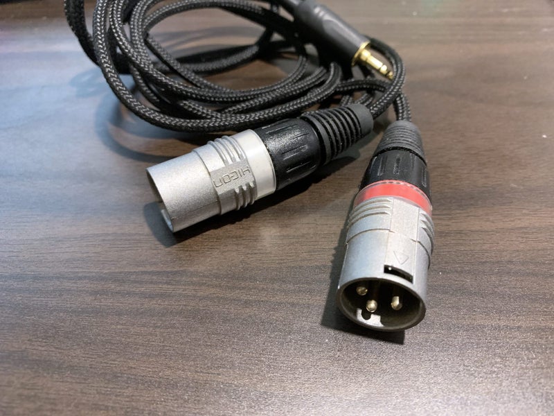 Sommer Audio Cable, 3.5mm to 2 x XLR Connectors, 1m Long Carousel 2