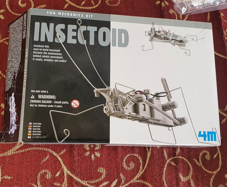 Insectoid, Fun Mechanics Kit, Used once, Over 3+, Robotic Carousel 1
