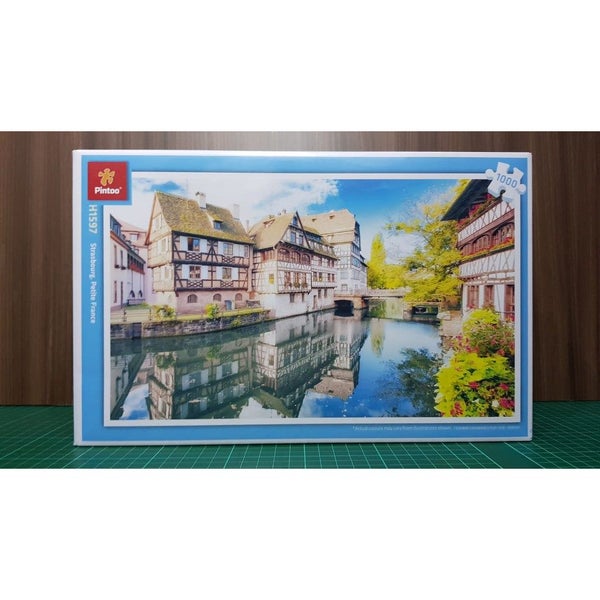 Pintoo Show Piece 1000 Pieces - Strasbourg, Petite France Carousel 2