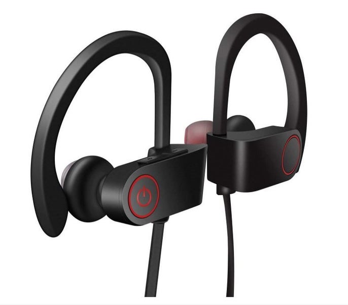 New Wireless Bluetooth Headphones Wireless Sports Earphone-black Carousel 1