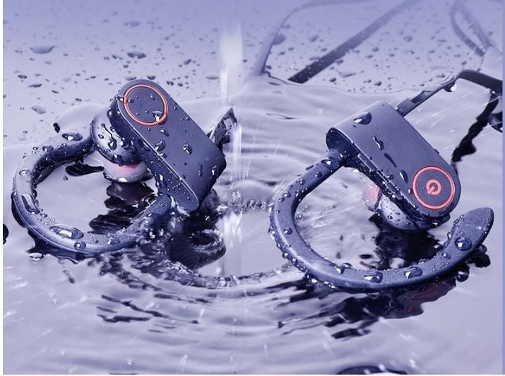 New Wireless Bluetooth Headphones Wireless Sports Earphone-black Carousel 8
