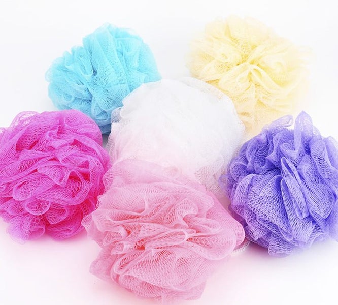 Bath cleansing puff / Shower Puff / Shower Scruber / Body Scruber / Bath Ball Carousel 1