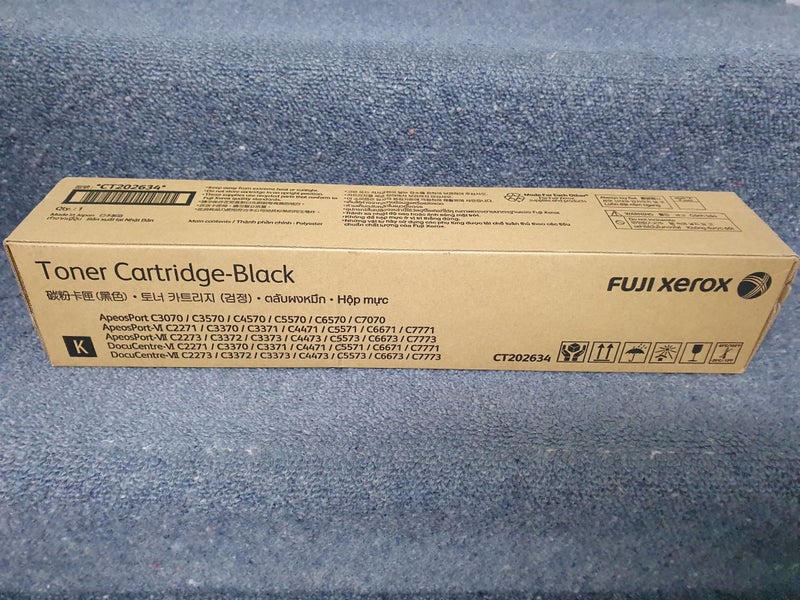Fuji Xerox CT202634 Black toner AP & DC C2271 / C3370 / C3371 / C4471 / C5571 Carousel 1