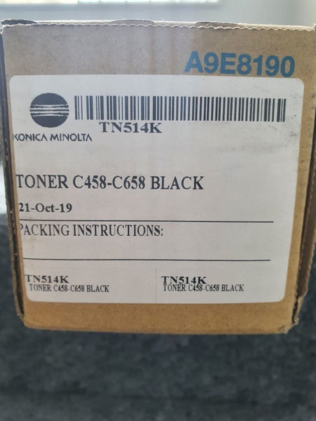 Konica Minolta TN-514K Black Genuine toner A9E8190 Carousel 2