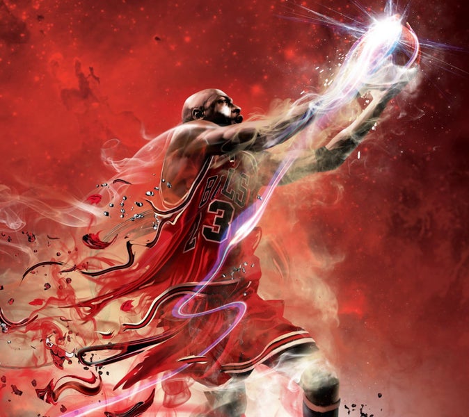 Free Shipping Canvas Art - Michael Jordon Carousel 1