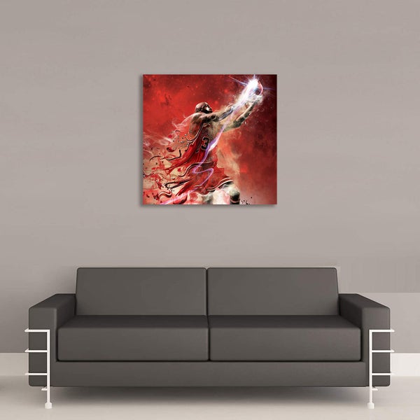 Free Shipping Canvas Art - Michael Jordon Carousel 2