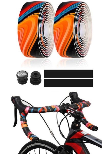 CNC Road Bike Handlebar Grip Tape - Glaxy Carousel 2