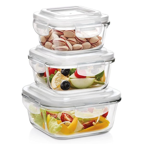 Glass Storage Containers For Kitchen With Air-Tight Lids Carousel 1