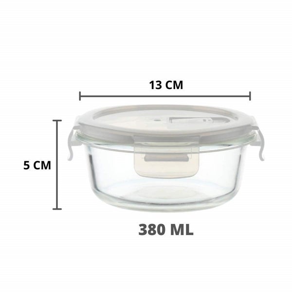 Glass Storage Containers For Kitchen With Air-Tight Lids Carousel 2
