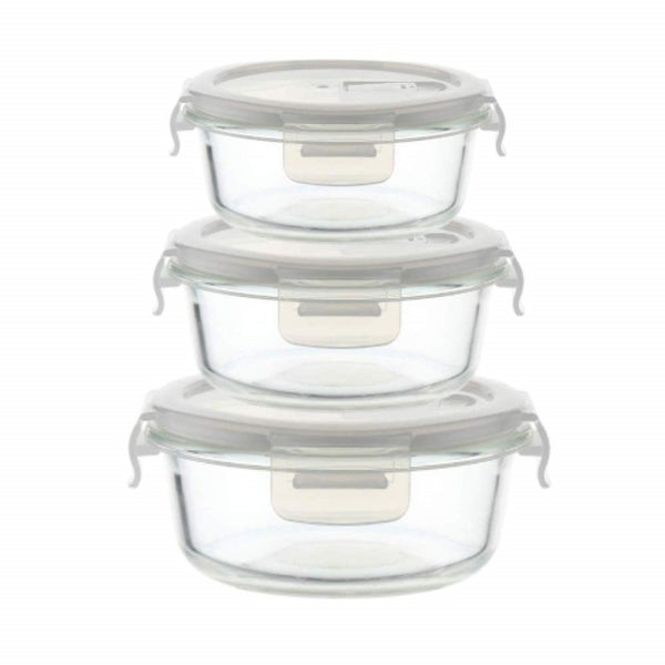 Glass Storage Containers For Kitchen With Air-Tight Lids Carousel 1