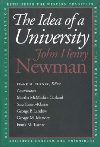 The Idea of a University Rethinking the Western Tradition Carousel 1
