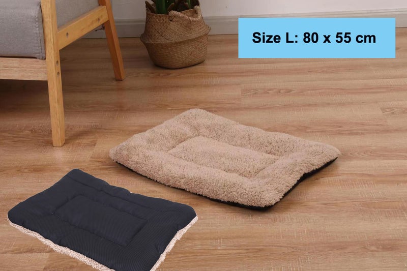 Pet mat Dog mat Cat mat Pet Bed Dog bed Cat bed Double Sided Size L: 80 x 55 cm Carousel 1