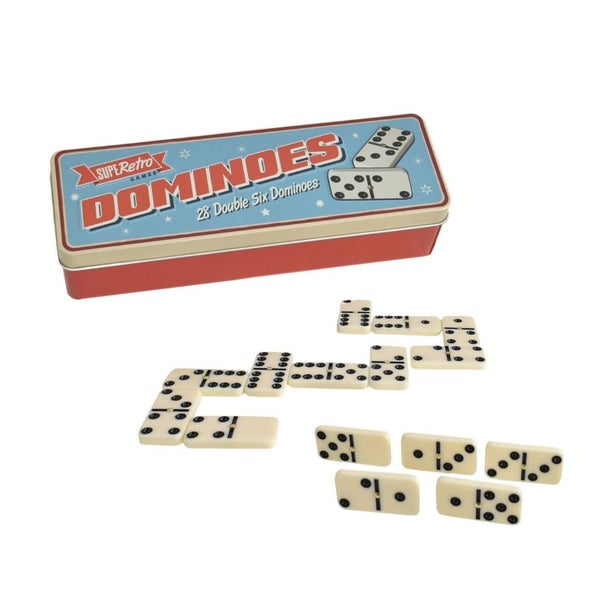 Retro Dominoes in Tin Box Carousel 1