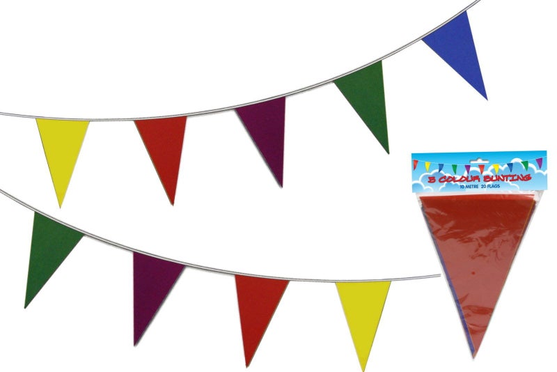 Party Flag Bunting 10m Carousel 1