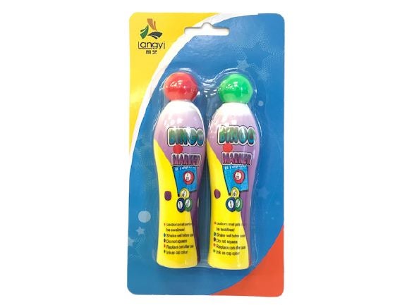Bingo Markers 2Pc / Bingo Pens 2Pc / Bingo Dabbers Carousel 3