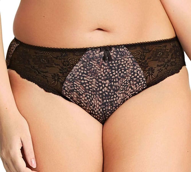 Elomi Morgan EL4115 Classic Brief Ebony (EBY) CS Carousel 1
