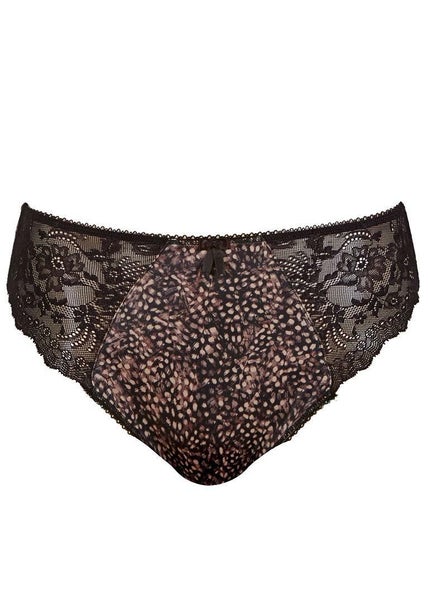 Elomi Morgan EL4115 Classic Brief Ebony (EBY) CS Carousel 2