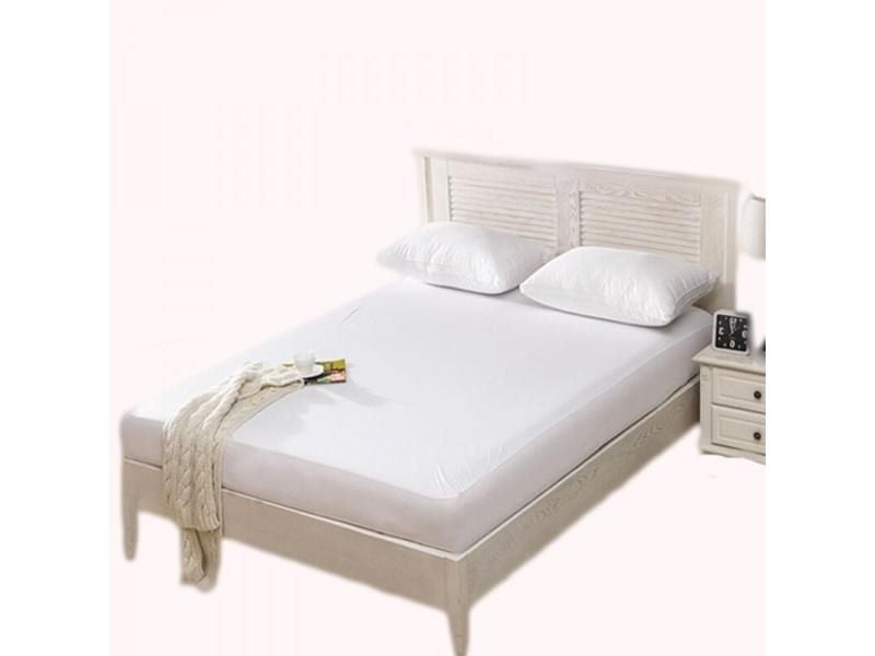 Smooth Waterproof Mattress Protector Cover For Bed White Wetting Breathable Carousel 1
