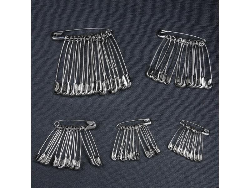 High Quality 50pcs Safety Pins DIY Sewing Tools Accessory Silver Metal Needles Carousel 2