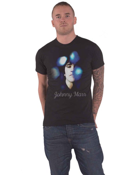 Johnny Marr T Shirt Album Photo logo new Official Mens Black Carousel 1