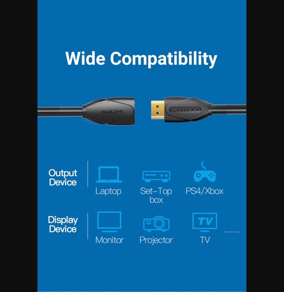 0.5m HDMI EXTENTION CABLE HIGH QUALITY Carousel 2