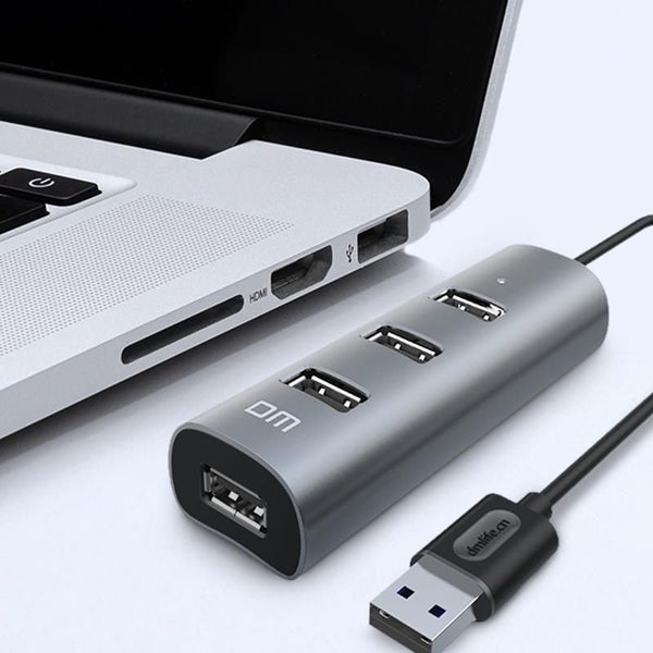 USB2.0 with 4 Ports USB Hub Extender Connector Adapter for PC Laptop - 4 Carousel 2