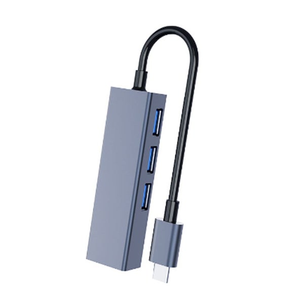 USB Hub with RJ45 100Mbps Ethernet Port USB2.0 Extender Adapter for PC Laptop Carousel 5