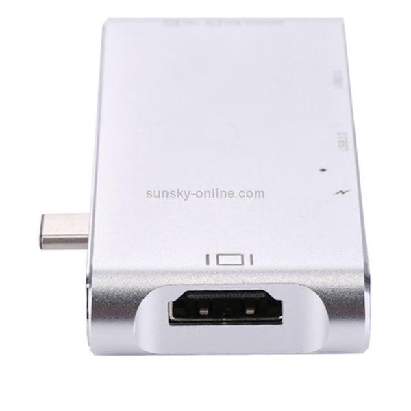 2 x USB 3.0 & SD & Micro SD Card Reader Adapter with USB-C/Type-C Charging - 1 Carousel 5
