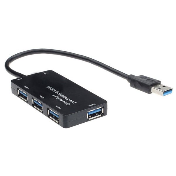 Usb 3.0 Hub Speed 4 Port black - 1 Carousel 2
