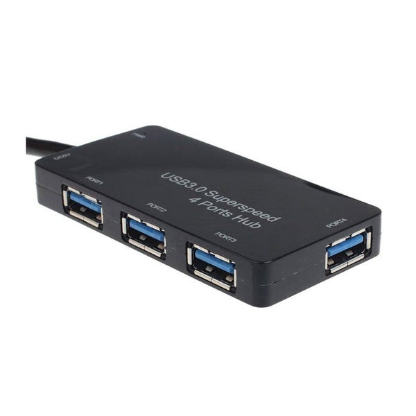 Usb 3.0 Hub Speed 4 Port black - 1 Carousel 5
