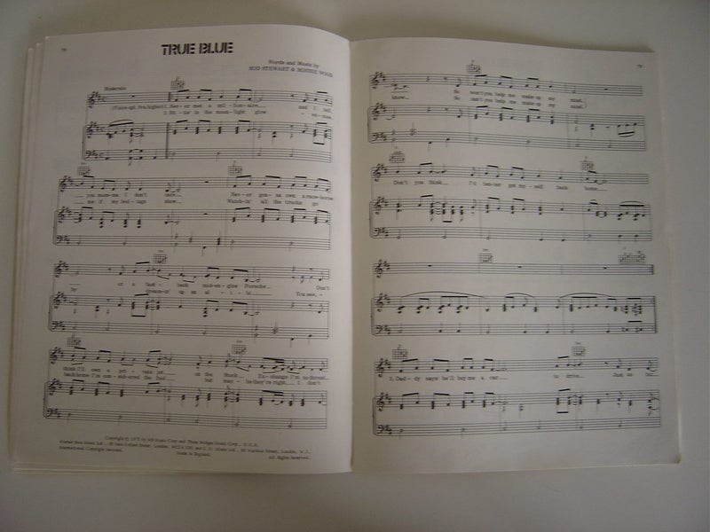 Rod Stewart Songs Sheet Music 17 Songs Carousel 2