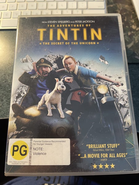 The Adventures of Tintin: The Secret of the Unicorn DVD Carousel 1