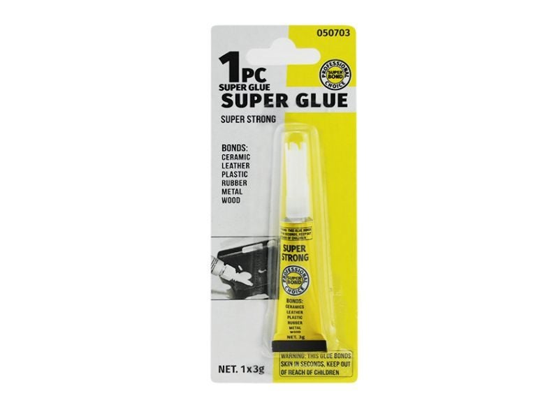 Super Glue - MC 3g (24 Units) Carousel 1