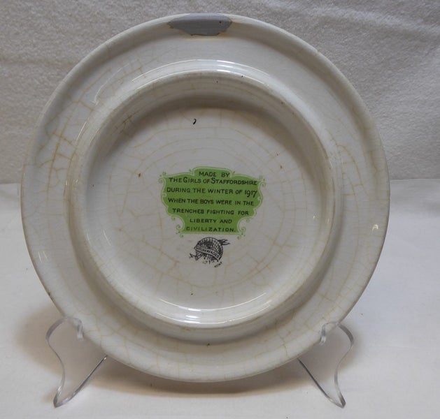 BAIRNSFATHER WARE - RARE TEA POT STAND Carousel 2