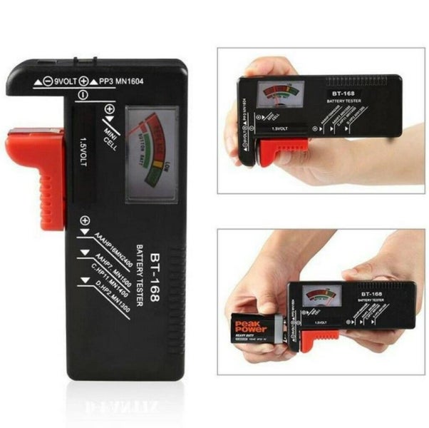 Battery Tester Checker Universal For AA AAA Carousel 2